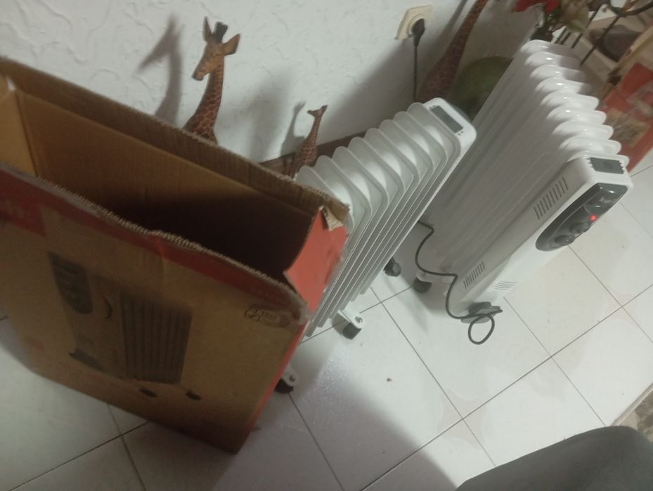 Aquecedores a óleo novos