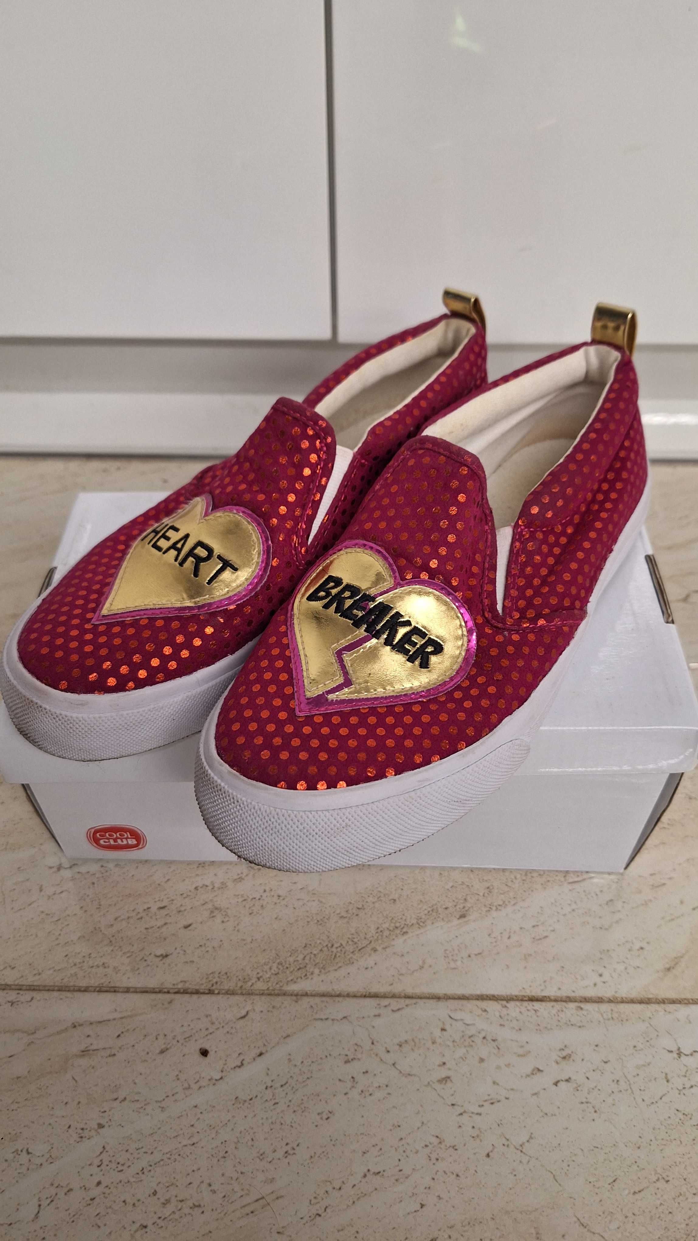 Tenisówki sneakersy Heart breaker ASOS roz. 36