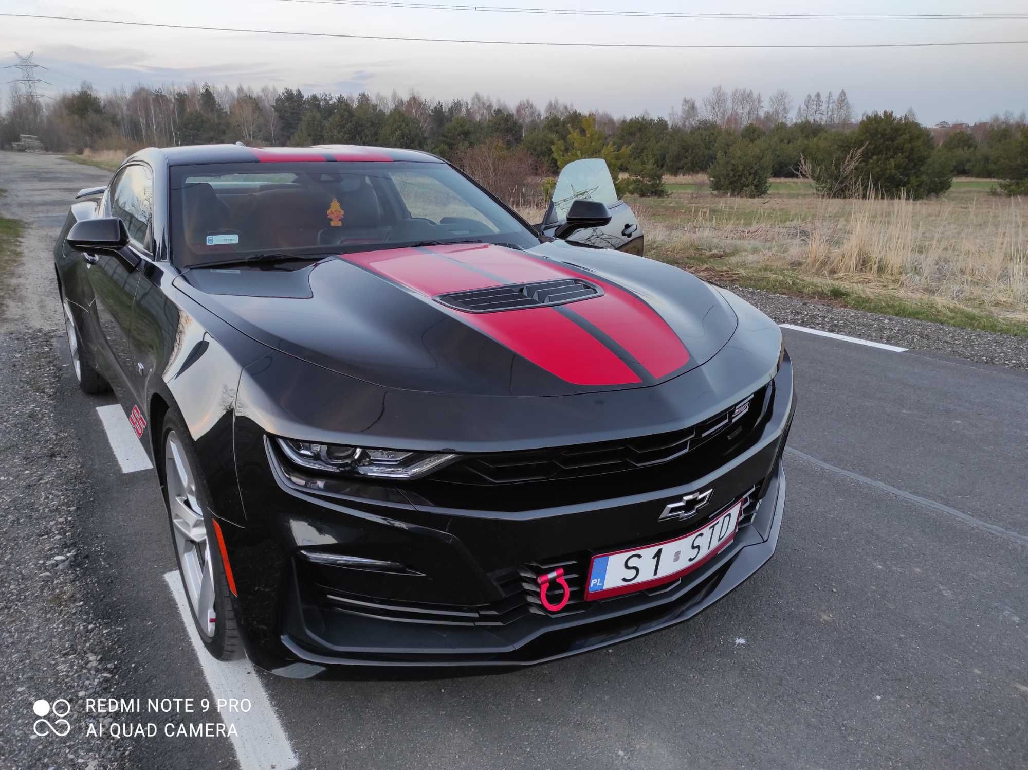 STD wynajem Chevrolet Camaro do ślubu kawalerskie video clipy