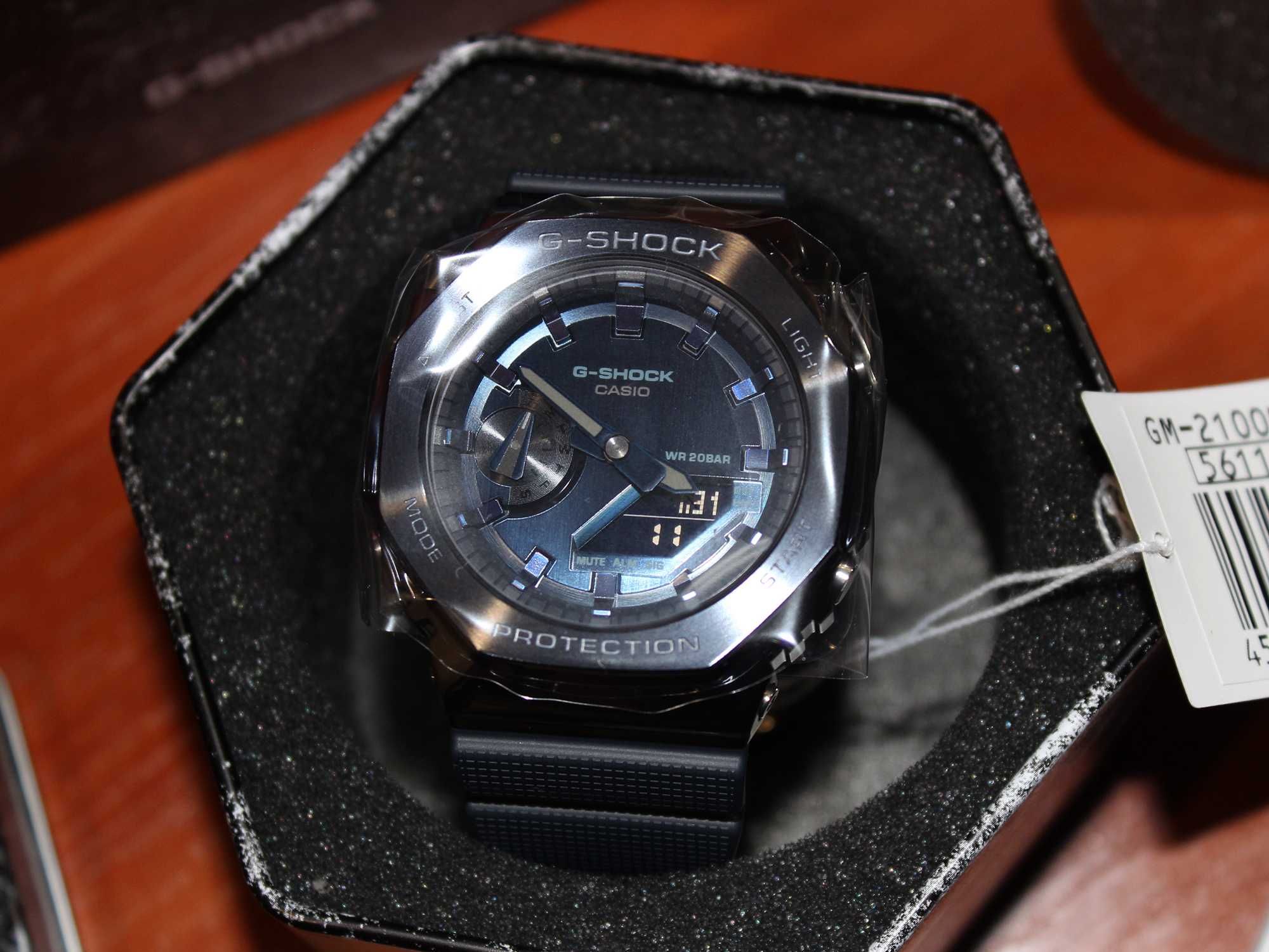 Casio G-Shock GM-2100N-2ADR 2A годинник оригінал металевий новий