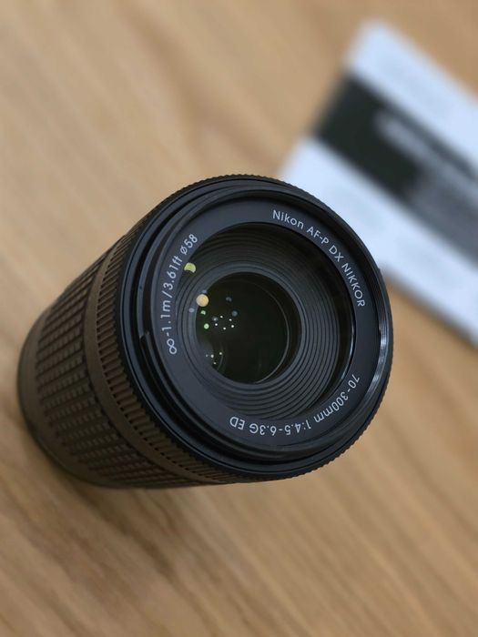 Obiektyw Nikon AF-P DX Nikkor 70-300mm f/4.5-6.3G ED tele gwar 04.2026