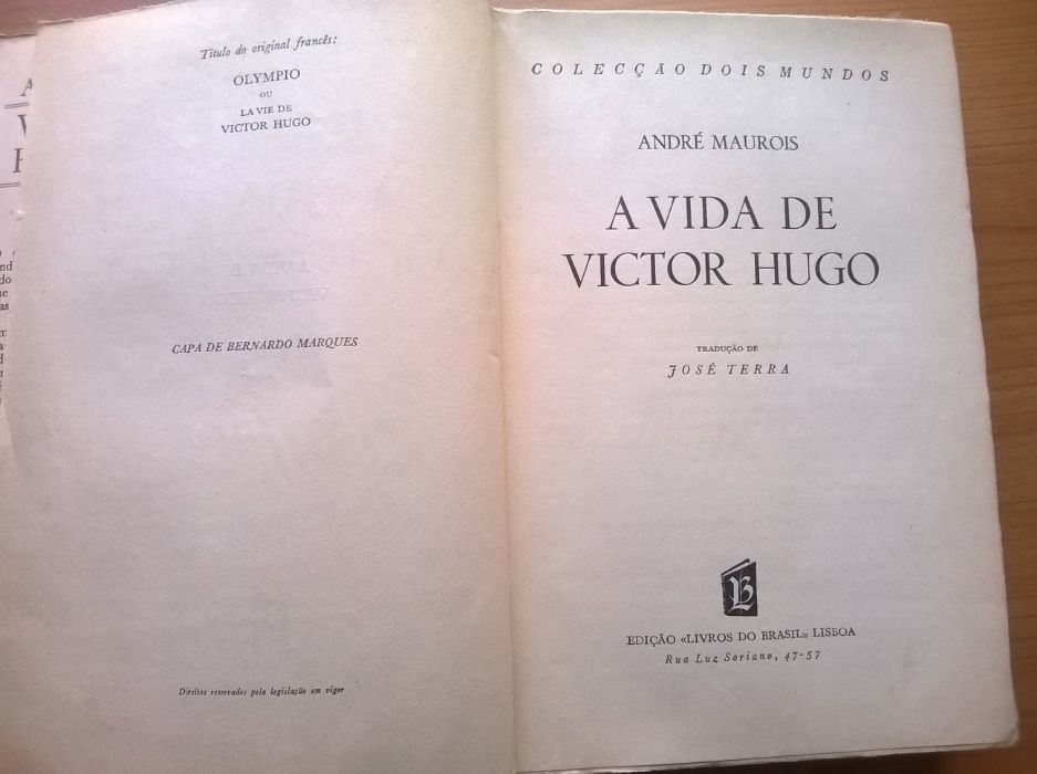 A Vida de Victor Hugo (portes grátis) - André Maurois