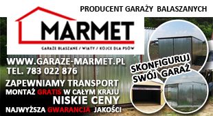 Garaż blaszany 3x5 transport i montaż GRATIS