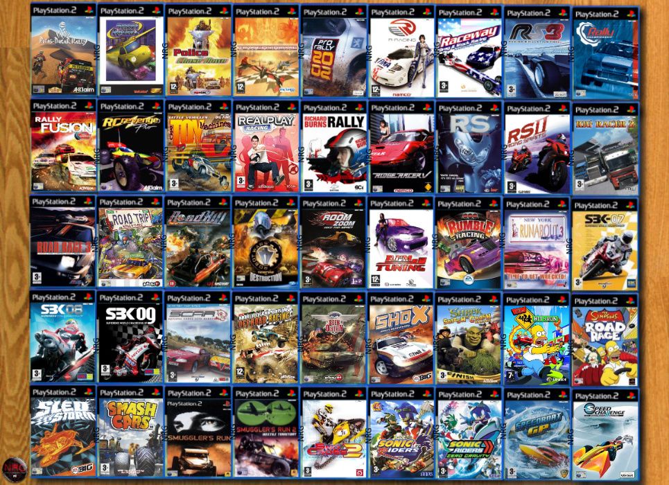 [PS2] 350 Jogos CORRIDAS (Carros, Motas, etc) (Vendo à Unidade)