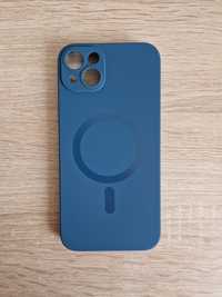 Etui TEL PROTECT MagSilicone Case do Iphone 14 Plus Granatowy