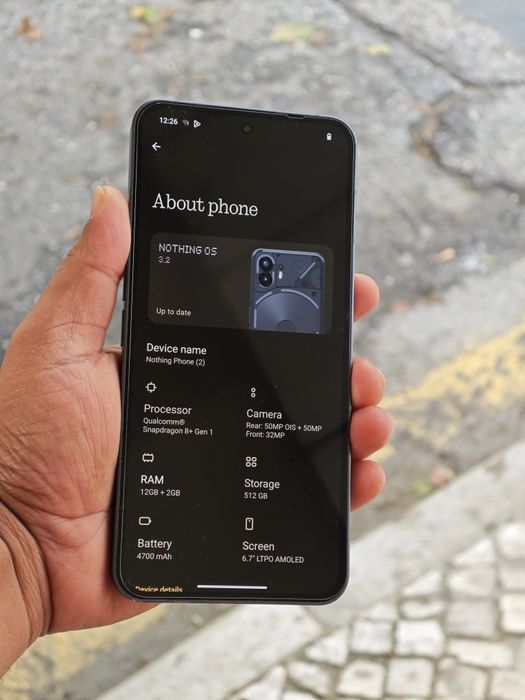 Nothing phone 2.(12gb/512gb).No troca.