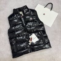 MEGA SALE -50% Мужская жилетка MONCLER 2024 черная люкс весна s-xxl