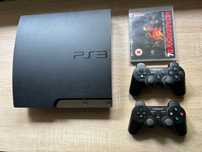 PlayStation 3 Slim PS3 2 pady Metal Gear Solid 4 Guns of the Patriots
