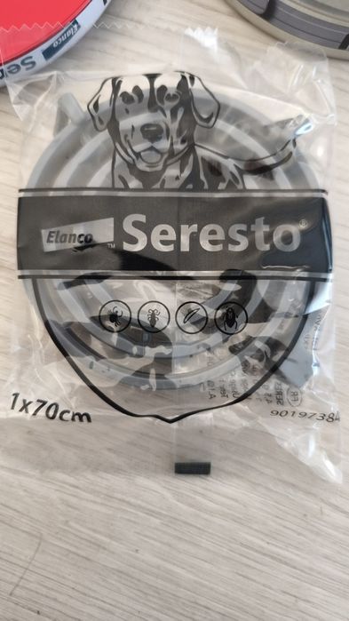 Coleira Seresto +8kgs