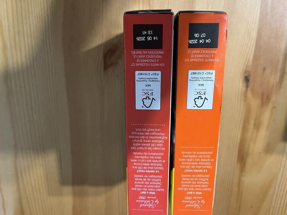 Kapsułki do ekspresu Nespresso Delaize Lungo5 i Dessert 5, razem 40s