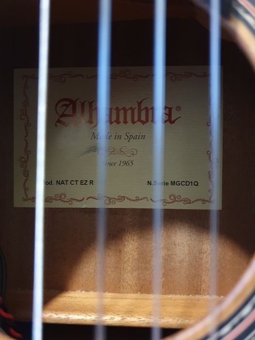 Alhambra Z Nature CT EZ R gitara