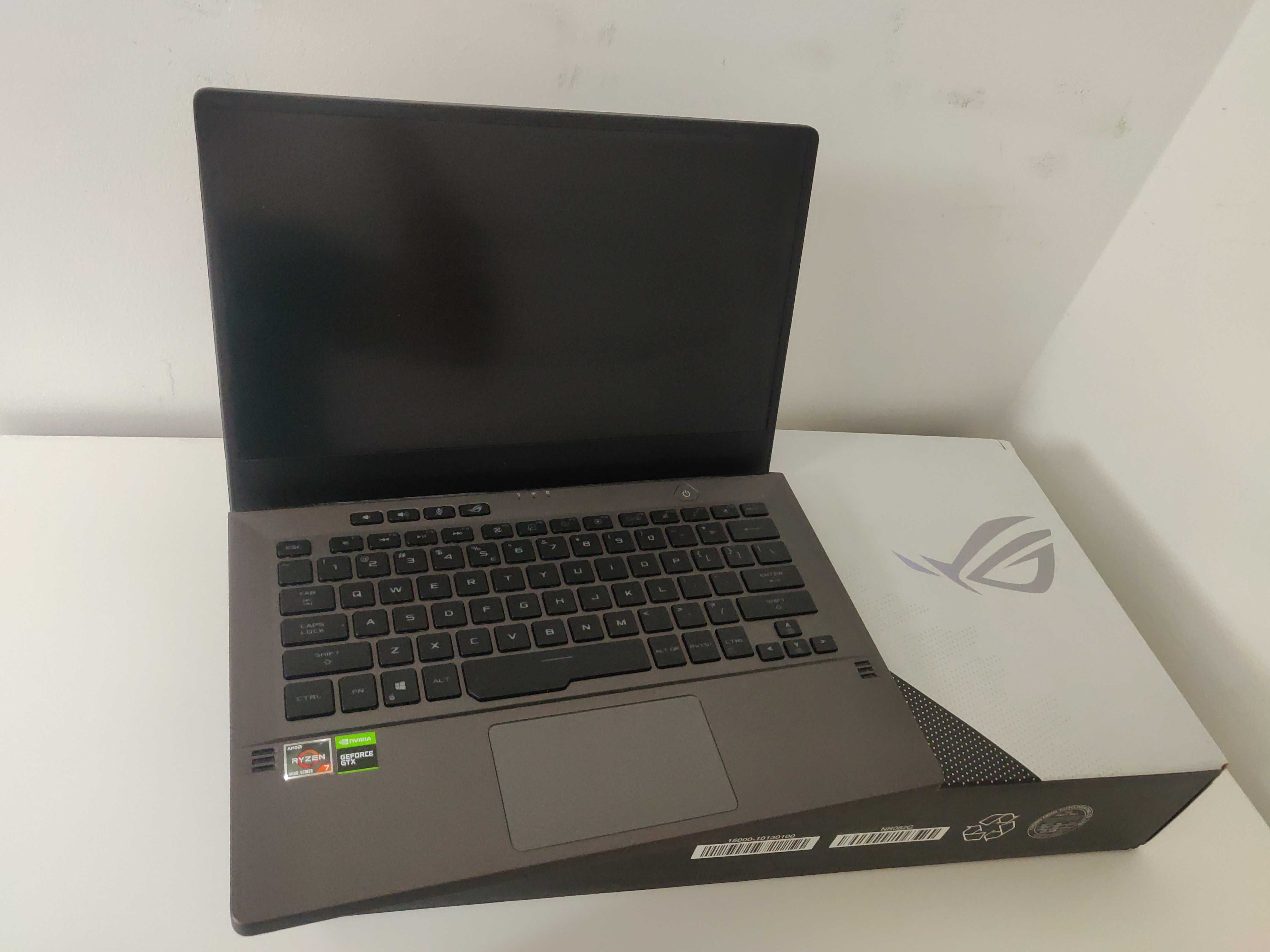 ROG Zephyrus g14/Ryzen 7
4800HS/GTX1650TI/ 265 gb m2/16gb