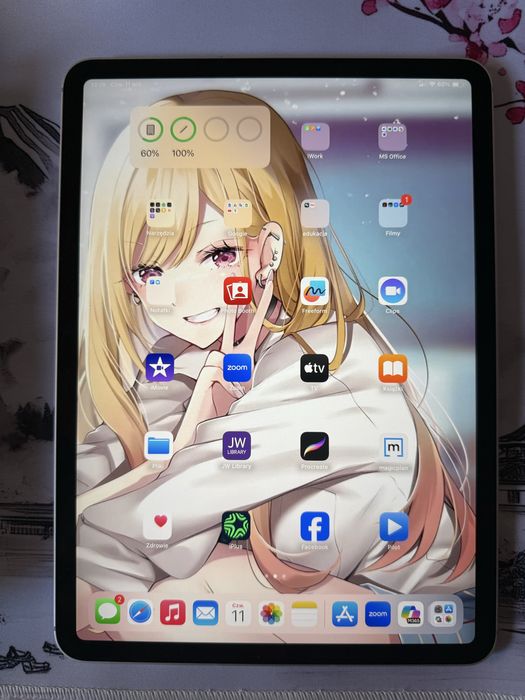 iPad Pro 11” 4 gen wi-fi + cellular 128GB srebrny + rysik apple 2 gen