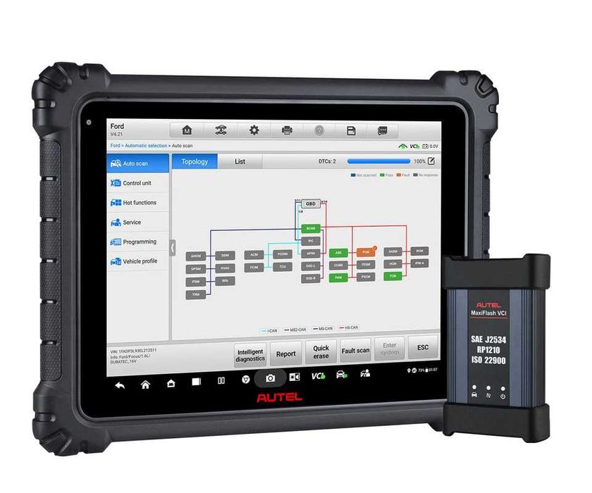 Autel MaxiCOM Ultra Lite KIT Maq Diagnostico +Programação Online(NOVO)