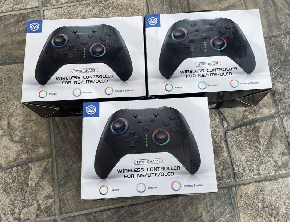 Бездротовий джойстик NYXI CHAOS Wireless Controller with 8 Colors LED