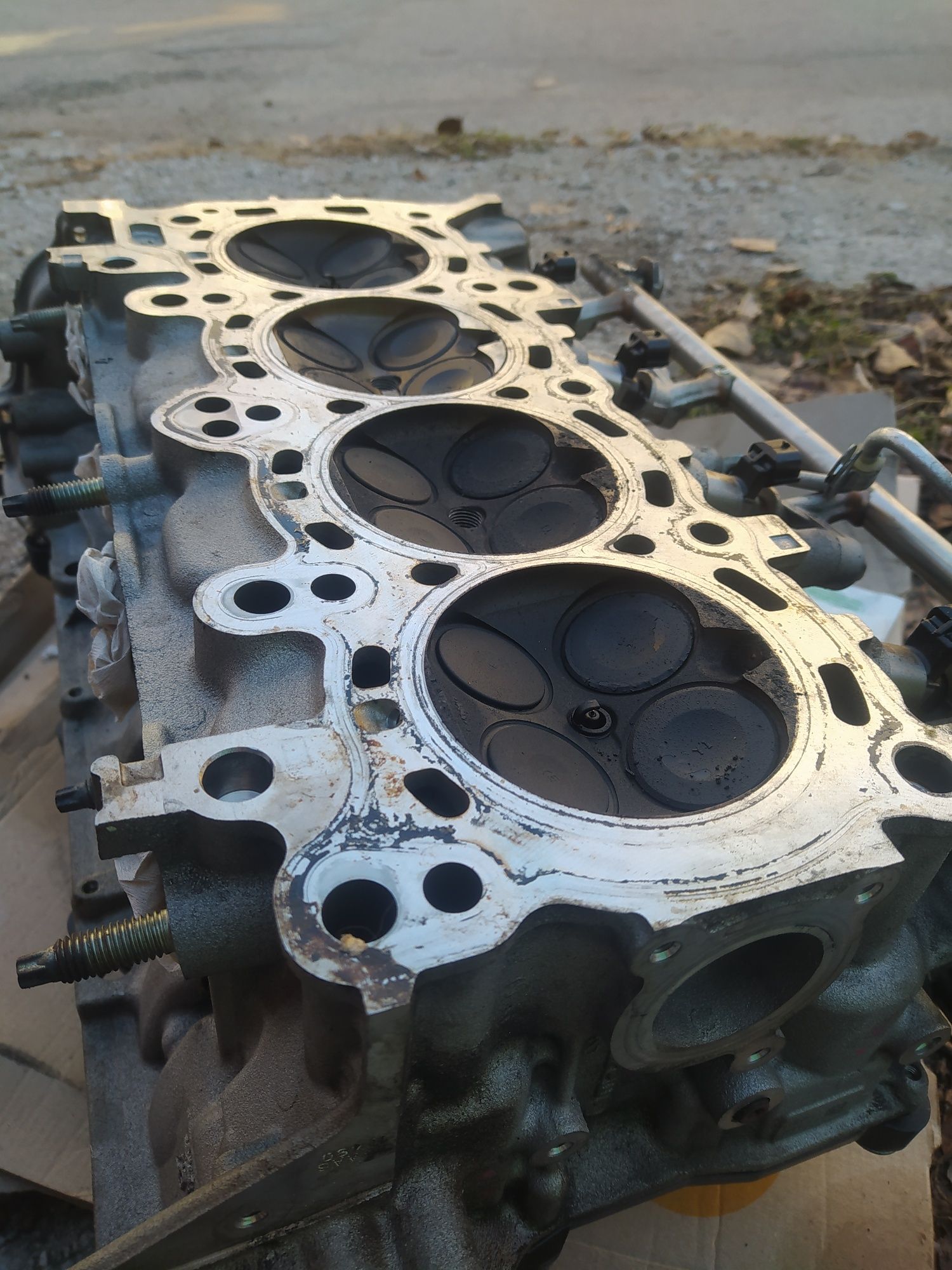 Головка блока  Mazda 6, 2015 с двигателя 2,5л Skyaktive PY-01 в сборе.
