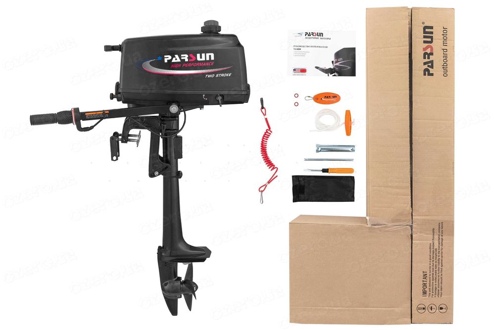 Надувний човен STORM STM260-40, двигун Parsun T2.6С BMS