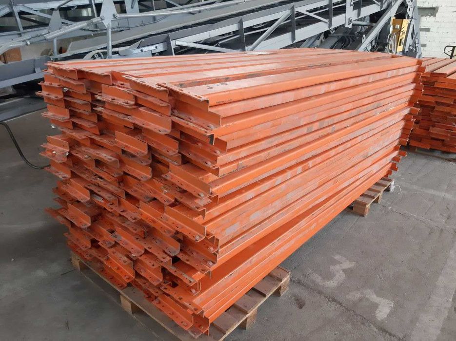 Продам Б/В стелажі для складу. Рами 3-6м. Траверси 1000-3000кг.