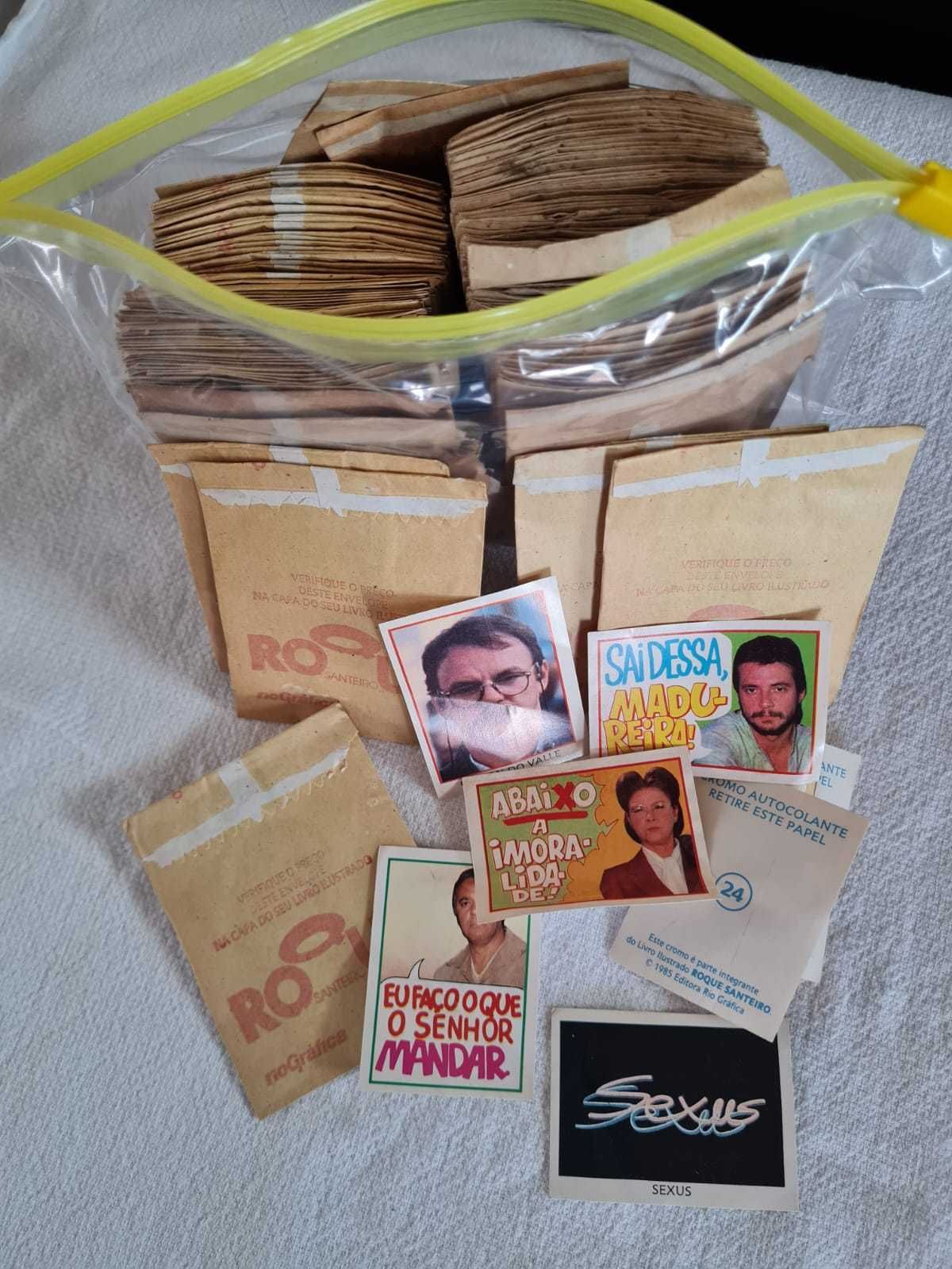 Saquetas de Cromos Roque Santeiro