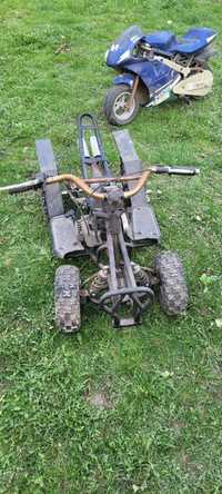 Quad 50 cm chiński zacięty szarpak