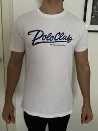 T-shirt Branca Polo Club