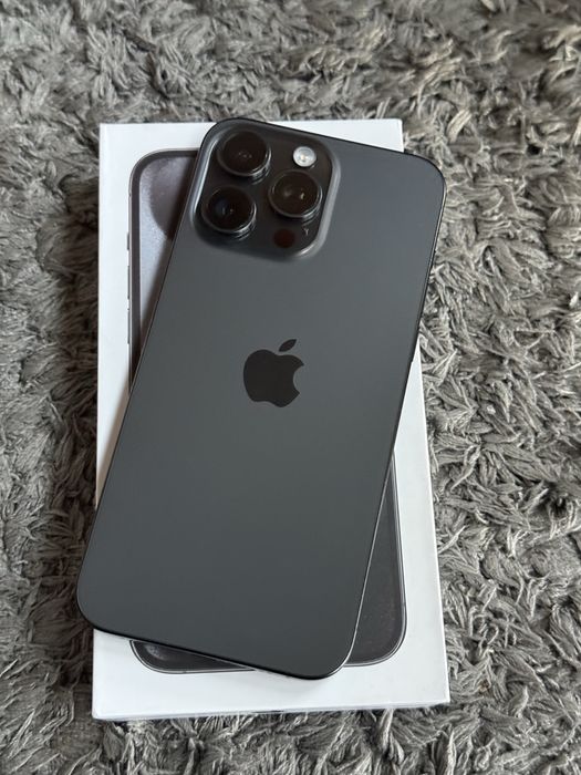 Apple iphone 15 Pro Max 256 Black