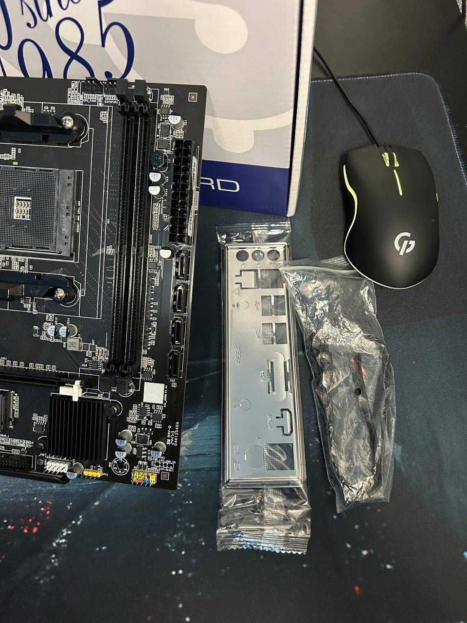 Плата AM4 + AMD Ryzen 5 5600 + Озу DDR4 16Gb Новий Комплект !