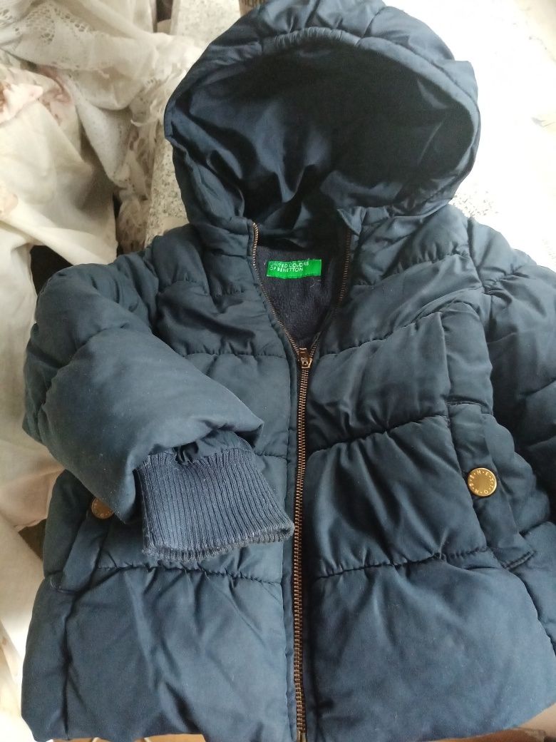 Куртка детская на 2х летнего ребенка теплая
