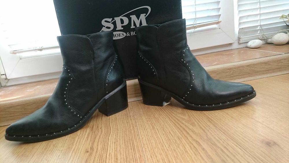 buty botki Spm Pastud Ankle Boot Kowbojki Damskie R.37