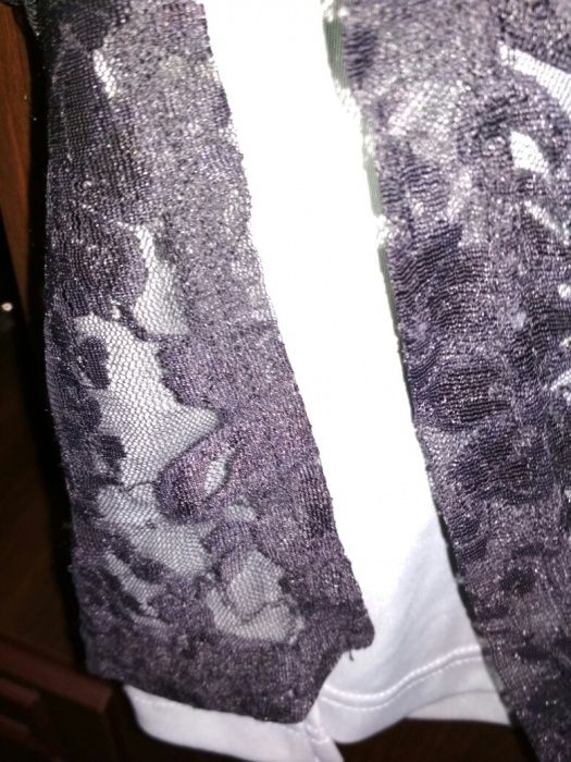 Ciążowa tunika bluzka bez rękawów koronka lato, bluzka letnia