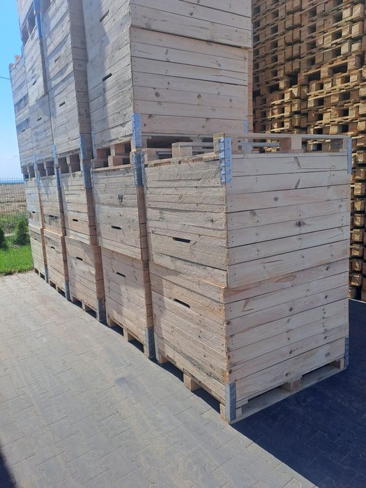 Skrzyniopalety drewniane