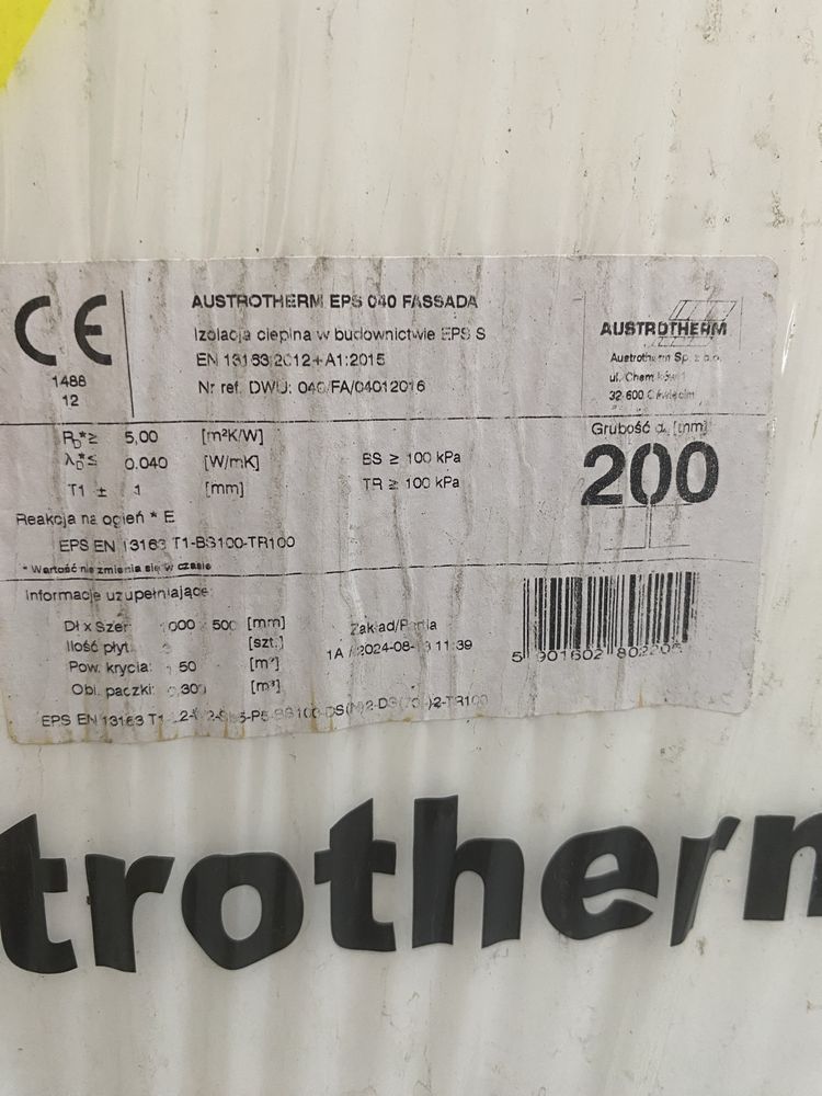 Styropian 200mm austrotherm