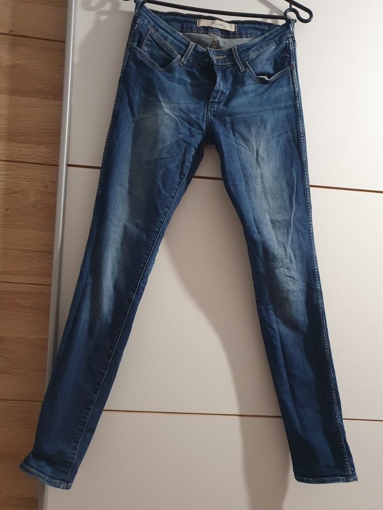 Spodnie jeansy straight Wrangler