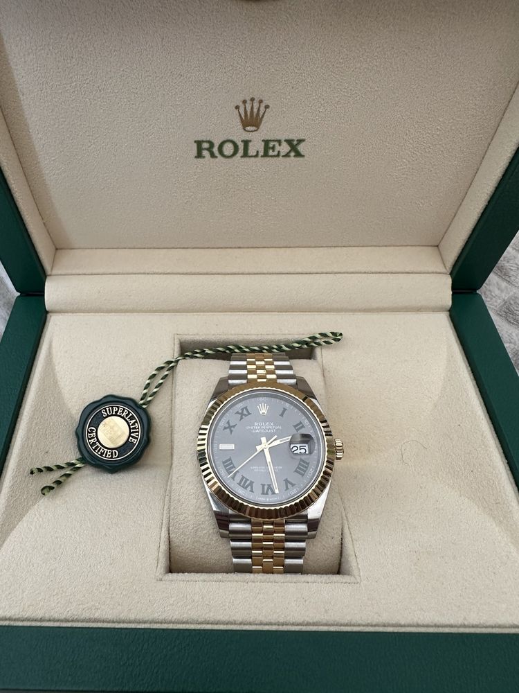 ROLEX Datejust 41mm steel and yellow Gold