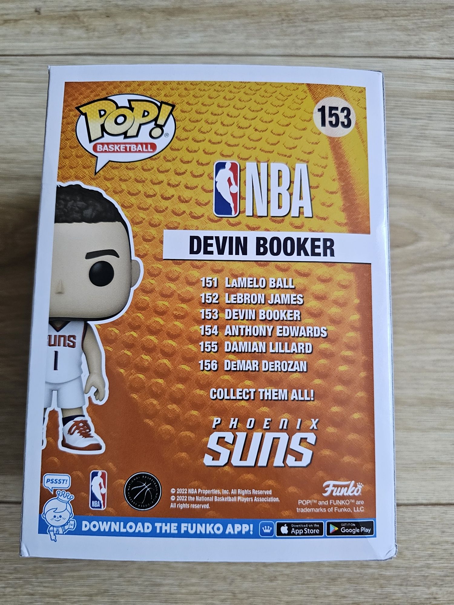 Funko POP! Basketball Phoenix Suns - Devin Booker #153