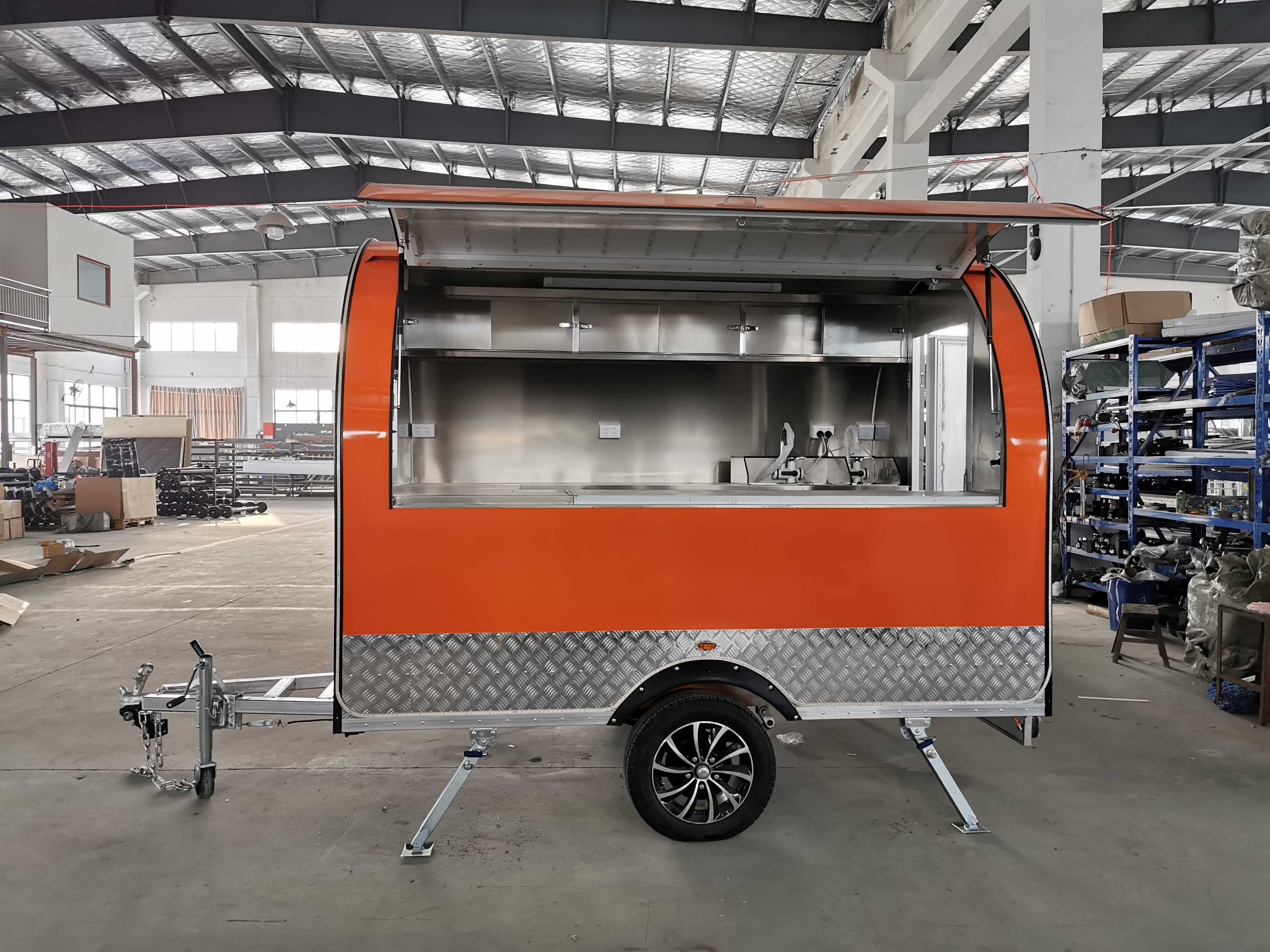 Food Truck, Street Food, food trailer，230cm