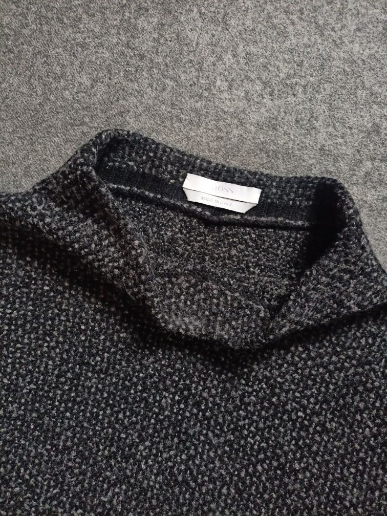 Hugo Boss wełniany sweter XS 34 S 36