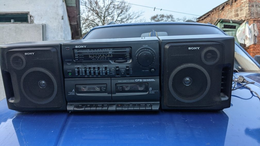 Магнітофон sony W455L