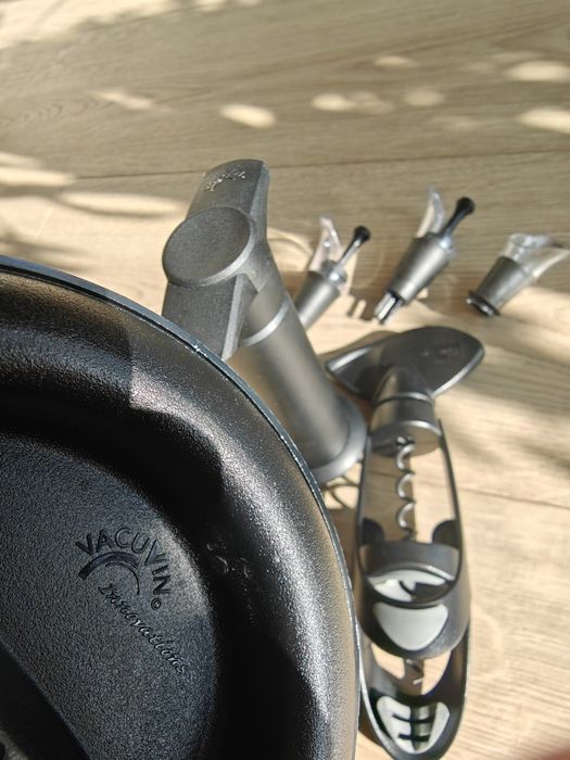 Vacu vin wine set zestaw do wina, korkociąg, schładzacz, nalewak korek