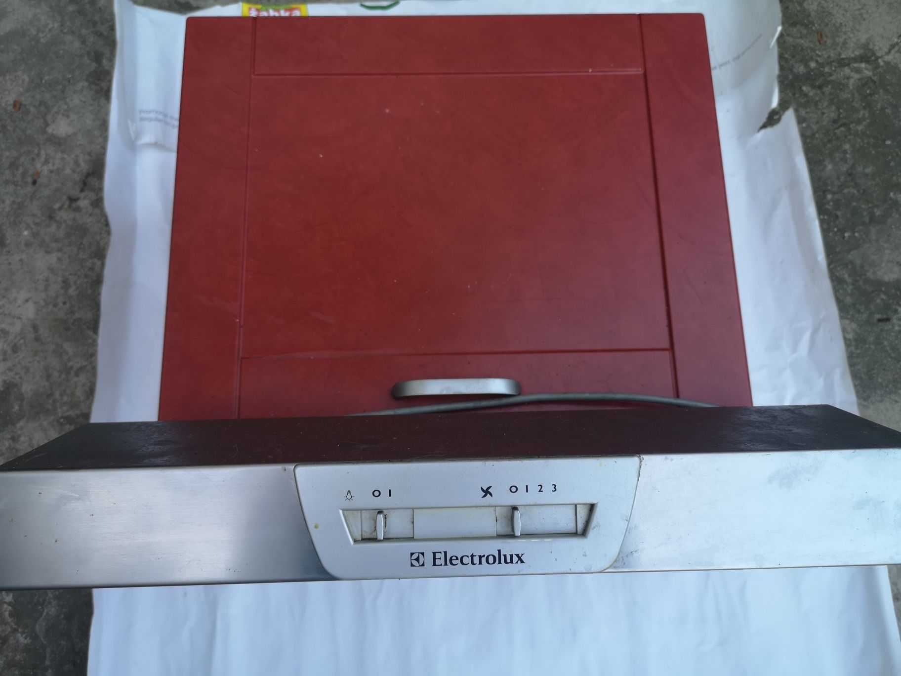 Okap elektrolux z szafką