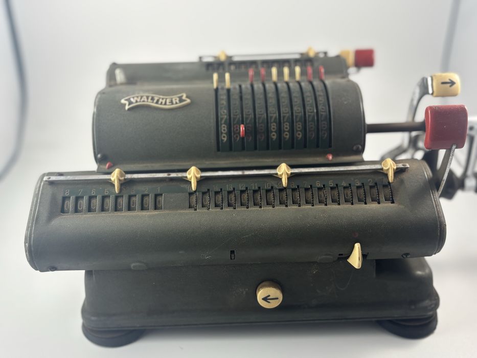 Maszyna licząca Walther – zabytkowy kalkulator mechaniczny