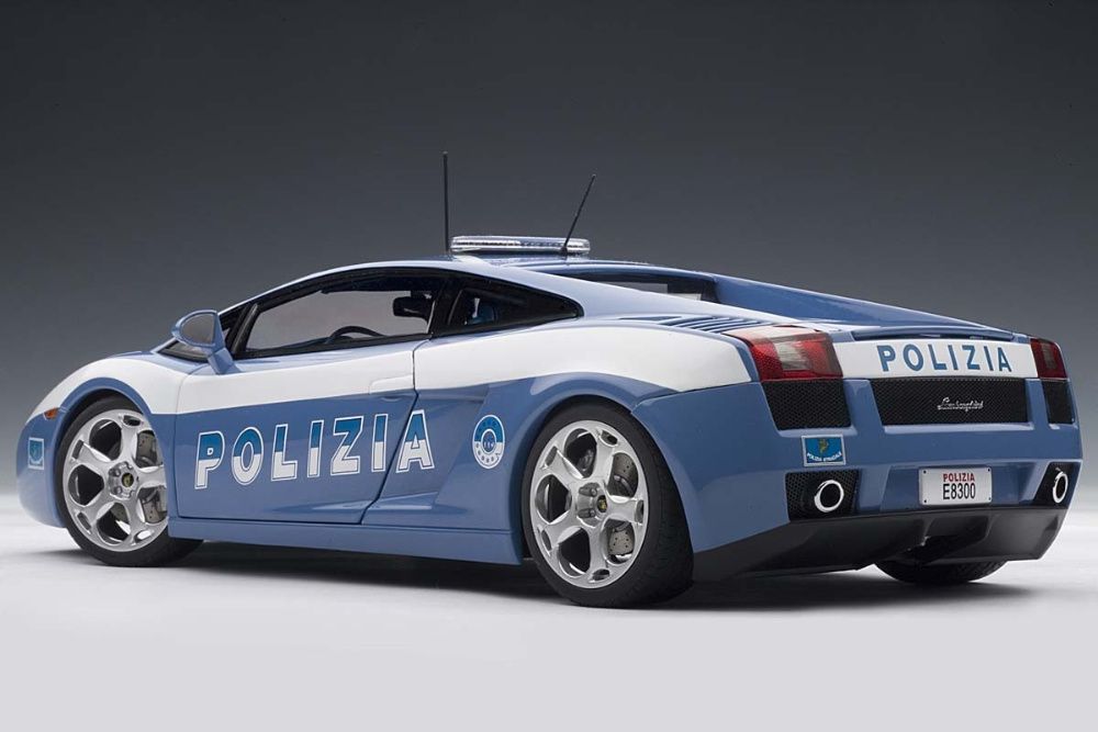 Lamborghini Gallardo Polizia - 1:18 - Autoart