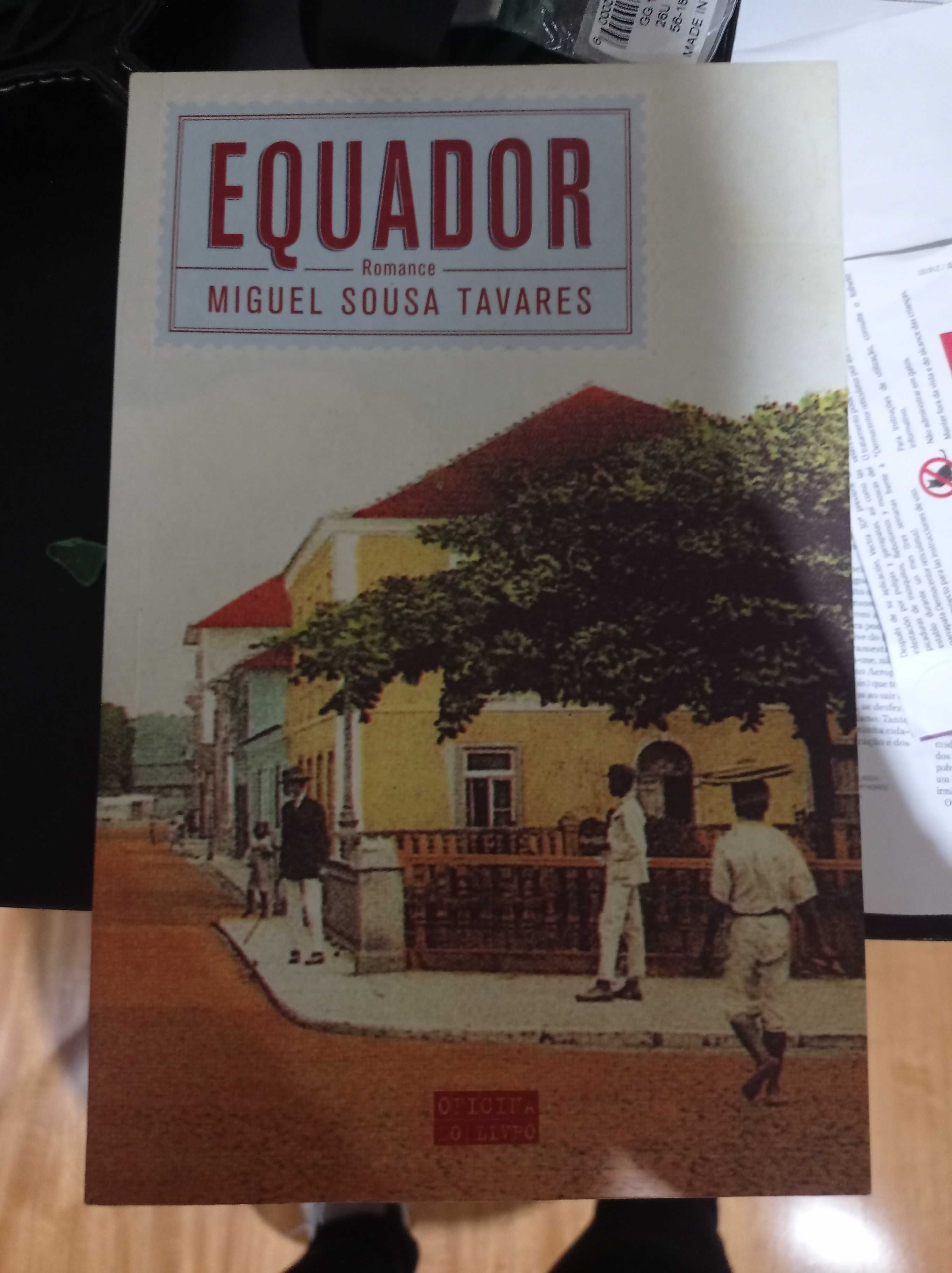 Livro Equador de Miguel Sousa Tavares