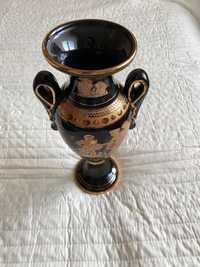 Порцелянова ваза в грецькому стилі / фарфор / позолота