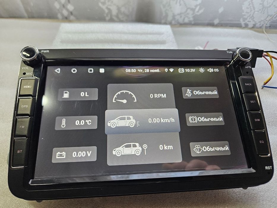 Автомагнітола 4/64 DSP_TDA7851 Volkswagen Skoda Seat Android+Камера