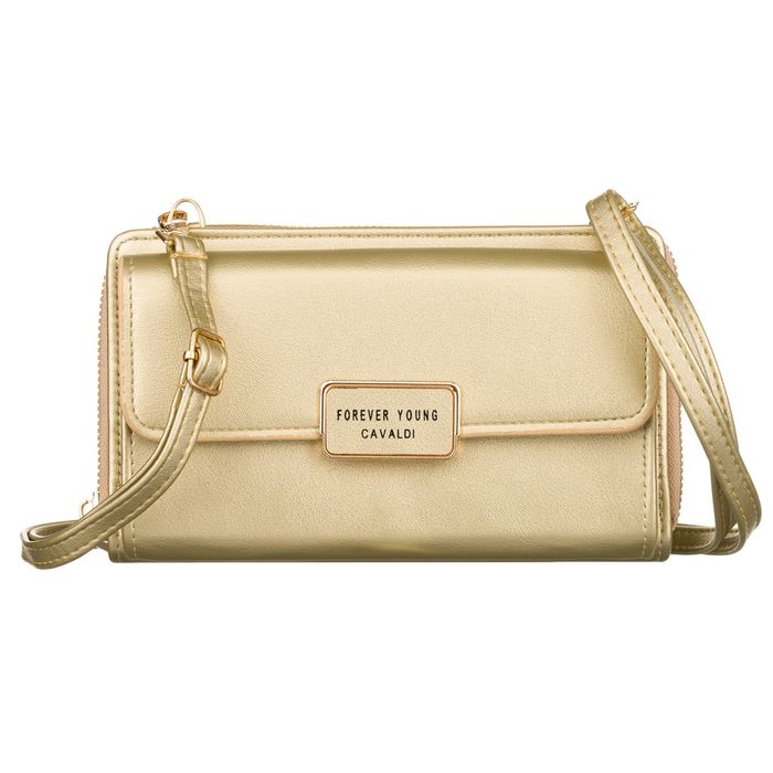 mini torebka-portfel na długim, doczepianym pasku - 4u cavaldi