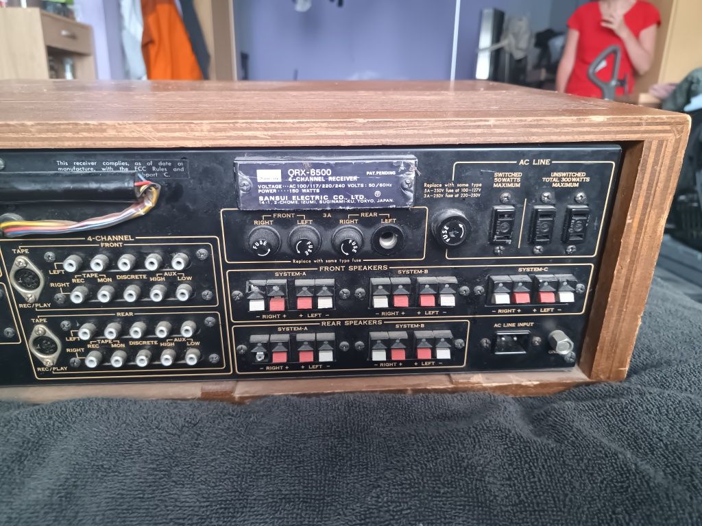 Sansui qrx6500 quadro monster amplituner