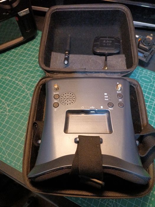Cruiser Drone, comando, óculos fpv, baterias