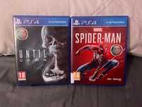 Jogos PS4 – Spider-Man e Until Dawn originais