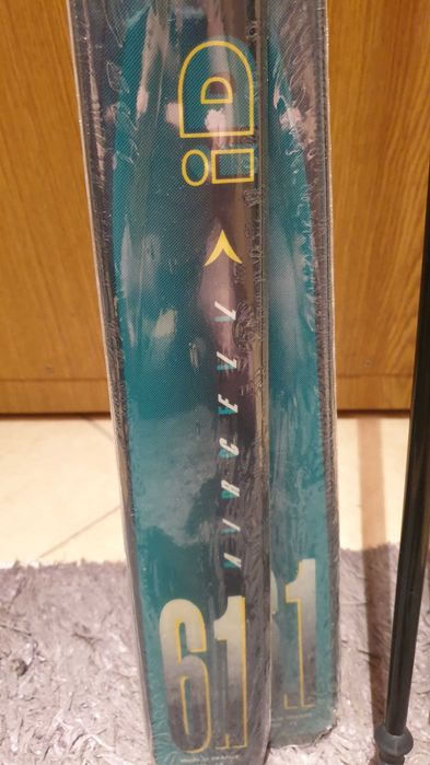 Narty Dynastar Aircell 6.1, nowe, wiązania, kijki